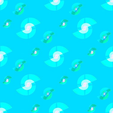 Sorunsuz sarmal model turkuaz mavi yeşil pembe çapraz olarak