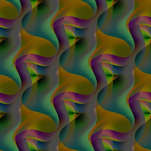 Modello d'onda senza soluzione di continuità multicolore diagonale — Foto Stock