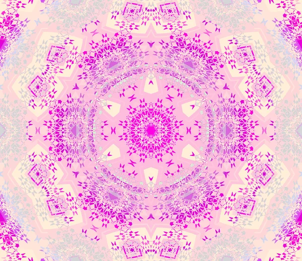 Adorno redondo inconsútil rosa violeta púrpura beige —  Fotos de Stock