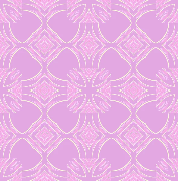 Seamless regular diamond pattern pink lilac violet — Stock Photo, Image