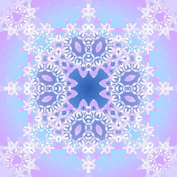 Bezszwowe ornament fioletowy fioletowy jasny niebieski — Zdjęcie stockowe