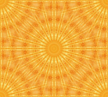 Dikişsiz yıldız desen sarı turuncu