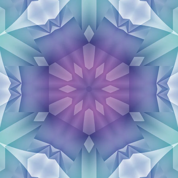 Motif floral sans couture violet turquoise — Photo