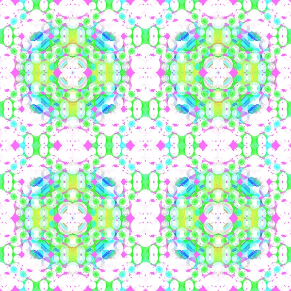 Seamless ellipses pattern green violet — Φωτογραφία Αρχείου