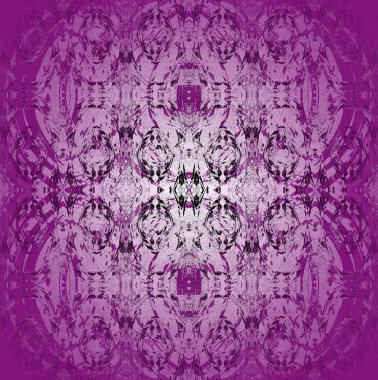 Seamless ornaments purple gray shiny