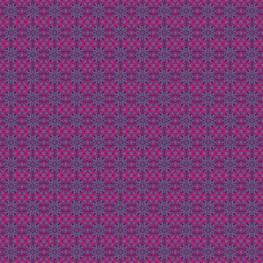 Dikişsiz desen menekşe mor yeşil