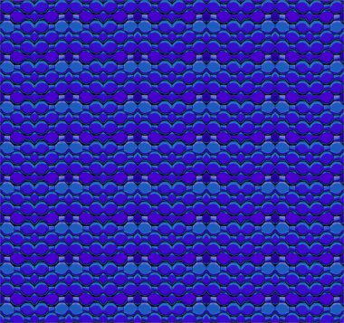 Sorunsuz mozaik desen mavi mor