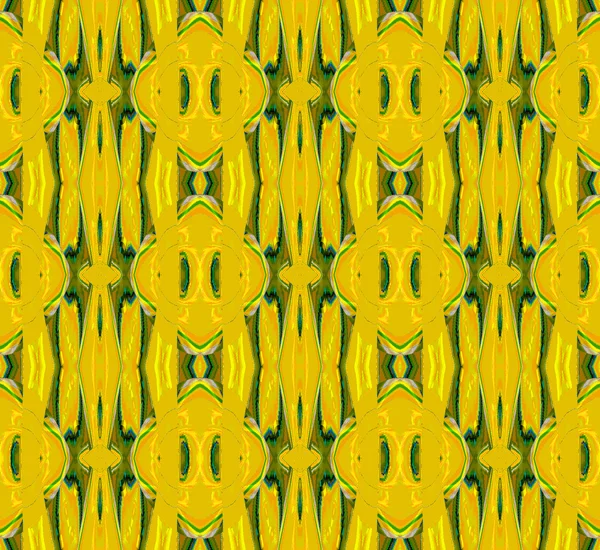 Безшовний діамантовий візерунок жовтий зелений — стокове фото