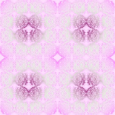 Seamless modeli pembe mor yeşil