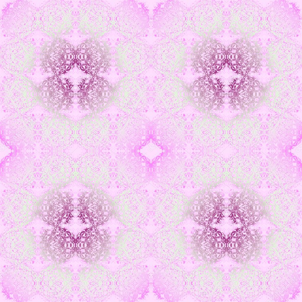 Seamless pattern pink purple green