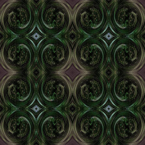 Seamless diamond pattern green purple brown — Stockfoto