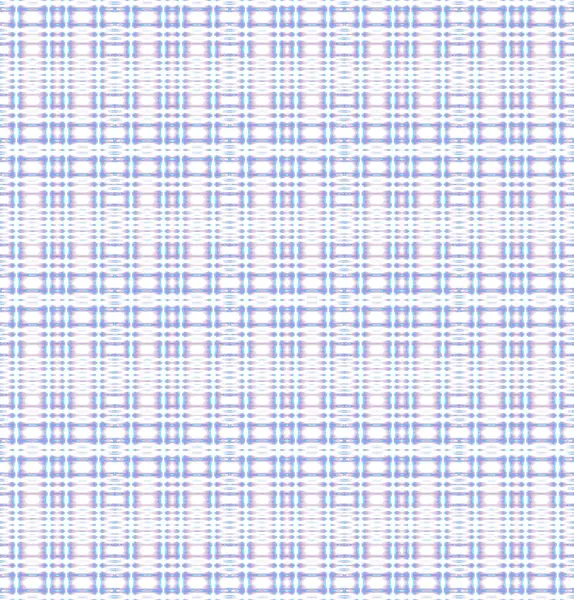 Seamless checked pattern purple blue white — 图库照片