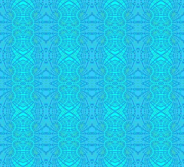 Naadloze ellipsen patroon turkoois blauwe — Stockfoto