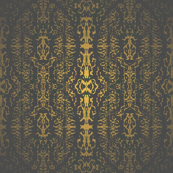 Seamless pattern golden brown black — Stock Photo, Image