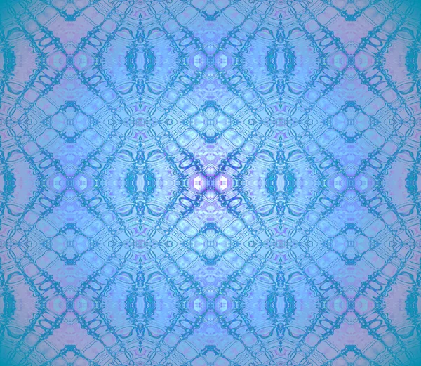 Seamless diamond pattern turquoise violet — Stockfoto