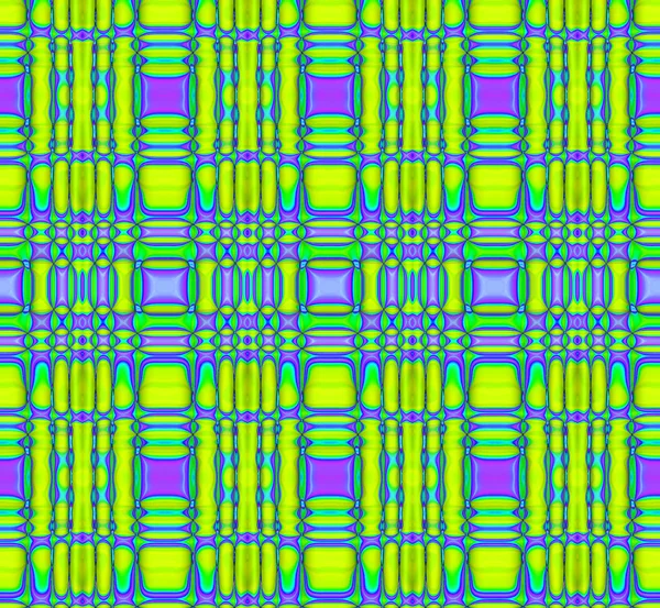 Seamless checked pattern green purple — Zdjęcie stockowe