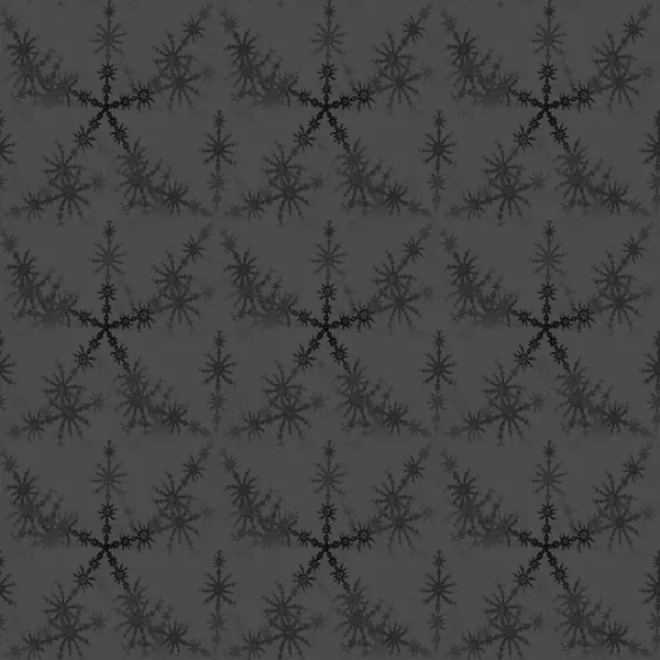 Seamless star pattern gray black — 图库照片