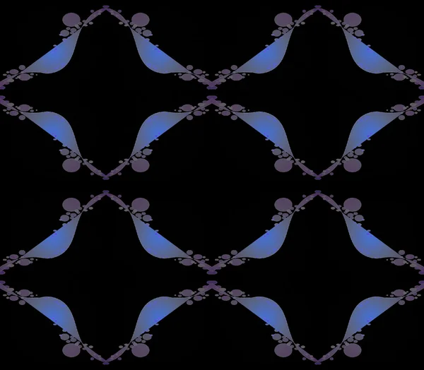 Seamless diamond pattern blue purple black — Φωτογραφία Αρχείου