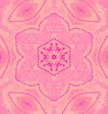Seamless floral pattern pink violet