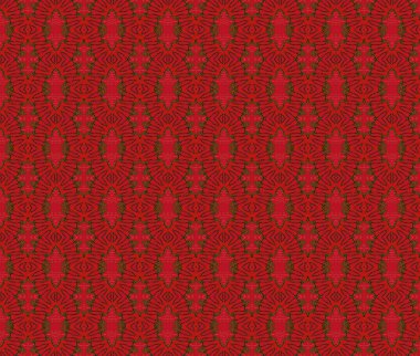 Kırmızı model sorunsuz elips