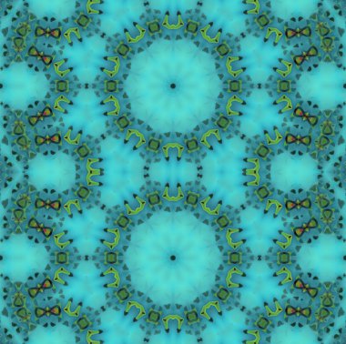 Sorunsuz süsleme turkuaz mavi gri