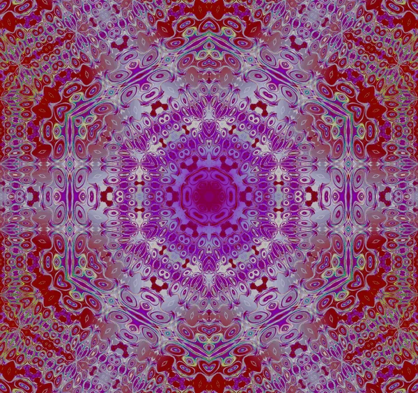 Modèle hexagonal sans couture violet rouge violet — Photo