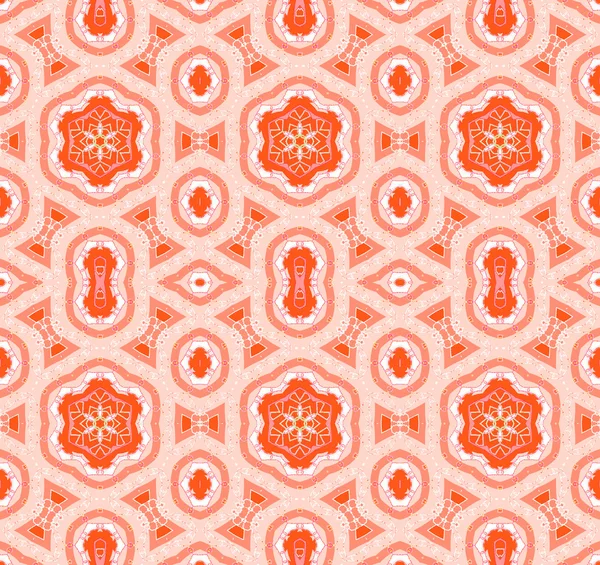 Seamless pattern orange white — Stockfoto
