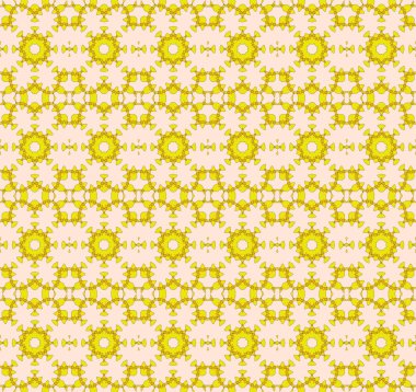 Sorunsuz çiçek desenli pembe yeşil