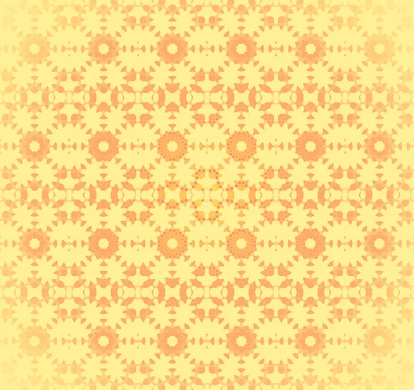 Άνευ ραφής λουλουδάτο μοτίβο κίτρινο πορτοκαλί — Φωτογραφία Αρχείου