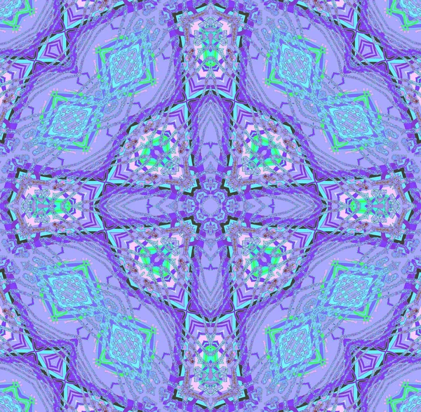 Seamless circle pattern purple turquoise — Φωτογραφία Αρχείου