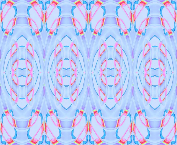 원활한 타원 패턴 블루 핑크 퍼플 — 스톡 사진