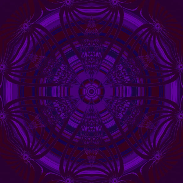 Ornement cercle sans couture violet violet — Photo
