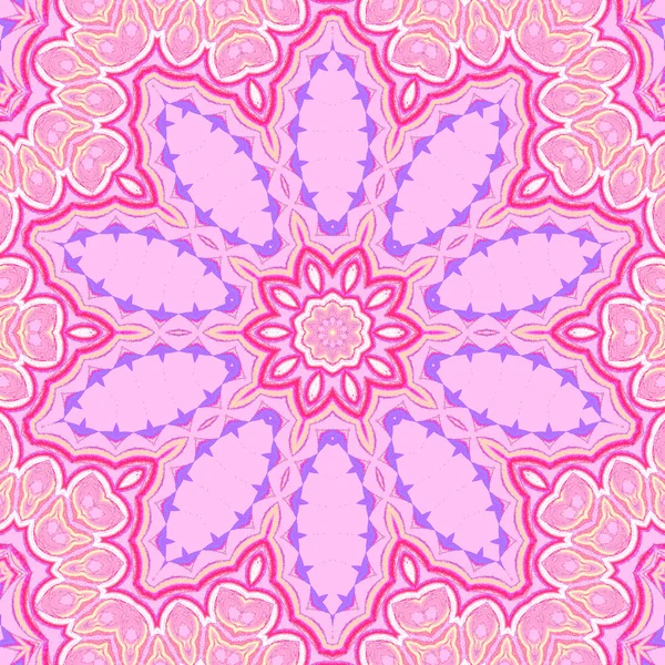 Nahtloses Blumenmuster rosa violett lila — Stockfoto