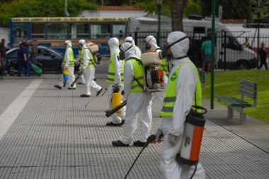Çalışanların Aedes aegypti sivrisinek için dezenfekte