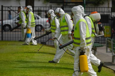 Çalışanların Aedes aegypti sivrisinek için dezenfekte