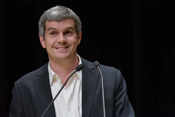 Marcos Pena en rueda de prensa — Foto de Stock