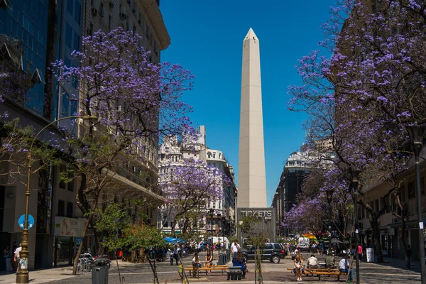 Dikilitaş (El Obelisco) — Stok fotoğraf