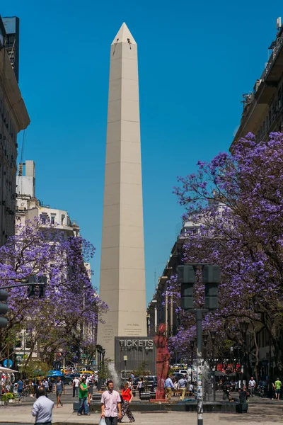 The Obelisk (El Obelisco) — Stock Photo, Image