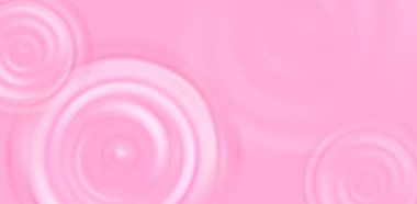 Çilekli yoğurt dalgalı pembe kremalı girdap ve sütün üstüne sıçraması. Süt ürünleri güzellik reklamı için üç boyutlu kremalı meyve dalgası etkisi. Yoğurt pudingi ya da sıvı kozmetik kabarcık vektörü.