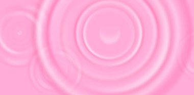 Pembe süt dalgalanması, kremsi sıçrama ve girdap etkisi üst görüntü reklamında. Çilekli yoğurt kremi etkisi. Güzellik yüzeyindeki kozmetik süt ürünleri için 3 boyutlu dalga. Yoğurt deseni.