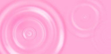 Pembe krema dalgalı çilekli süt girdabı ve yoğurt sıçrama efekti. Kozmetik reklamlar için kremalı 3 boyutlu dalga dokusu. Yoğurt, mus ya da süt içeceği vektör şablonu. Sütlü boya kabarcığı.