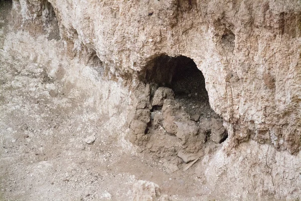 Hole in rock — Stock Photo, Image