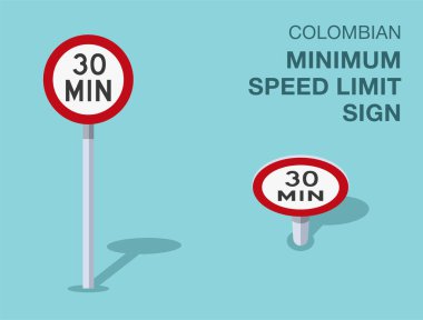 Trafik yönetmeliği kuralları. İzole Kolombiya 