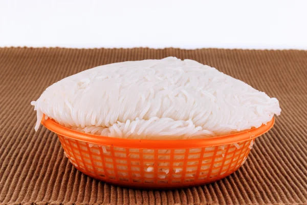 Thai Noodle. Vermicelli solution (Kanom Jeen) — Stock Photo, Image