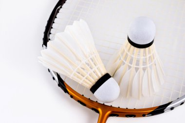 Badminton, Badminton Raket ve raketle bir dizi.