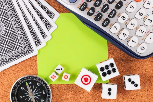 Viaggi Il gioco d'azzardo piani e strategie. Viaggi e gioco d'azzardo . — Foto Stock