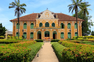 Chao Phraya Abhaibhubejhr hastane ve Tay geleneksel tıp Müzesi, Prachinburi, Tayland.
