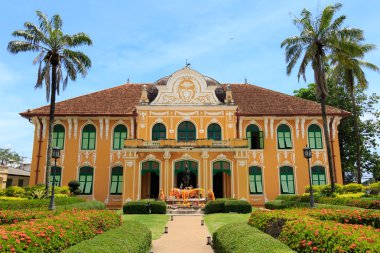 Chao Phraya Abhaibhubejhr hastane ve Tay geleneksel tıp Müzesi, Prachinburi, Tayland.