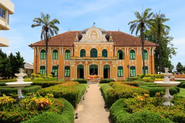 Chao Phraya Abhaibhubejhr hastane ve Tay geleneksel tıp Müzesi, Prachinburi, Tayland.