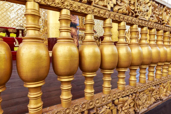 The palace of the king in Myanmar in the past. Kambawzathardi golden palace. Kambodza Thadi Palace, Kanbawzathadi Palace in Bago, Myanmar.